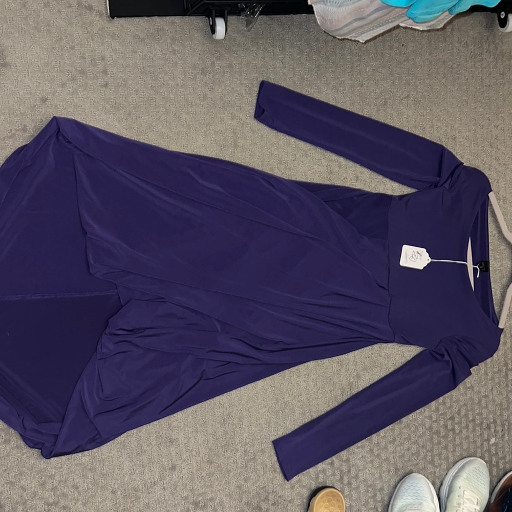 Purple long sleeve dress 💜